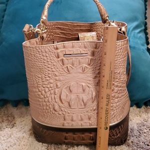 The Amelia is a classic bucket bag.